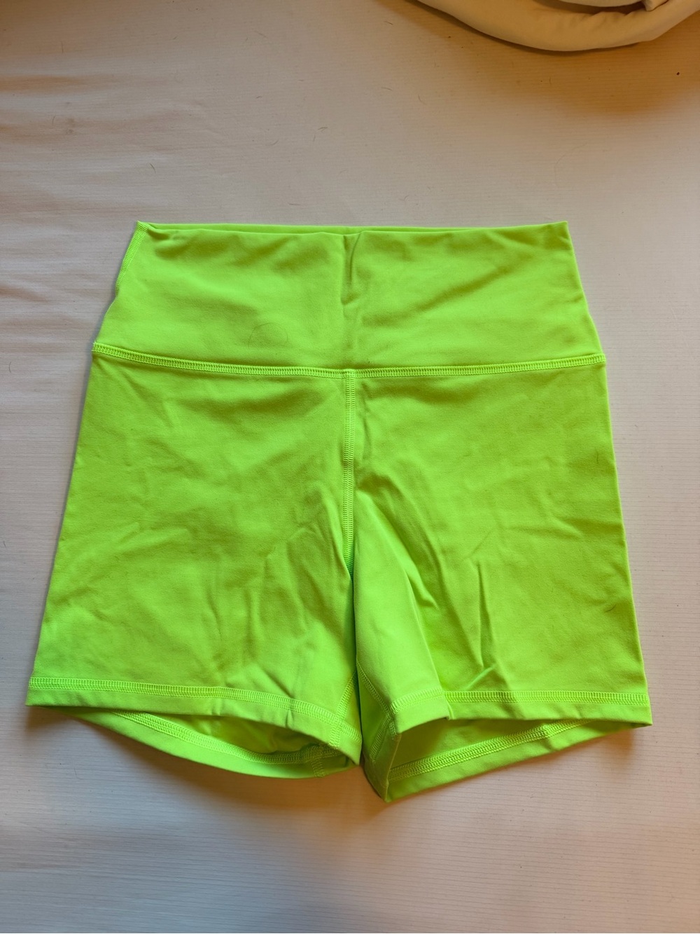 Fleo Neon Green Shorts